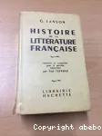 Histoire de la littérature française